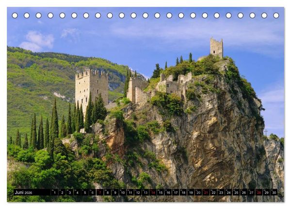 Produktbild: Gardasee (Tischkalender 2026 DIN A5 quer), CALVENDO Monatskalender