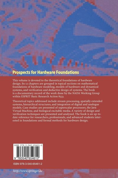 Produktbild: Prospects for Hardware Foundations