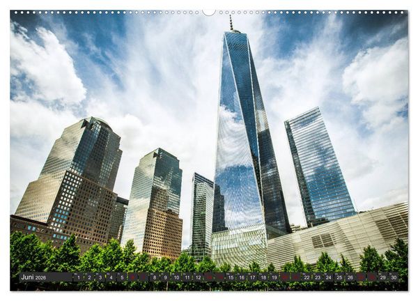 Produktbild: Stadtansichten New York (Wandkalender 2026 DIN A2 quer), CALVENDO Monatskalender