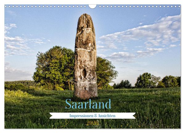 Produktbild: Saarland Impressionen & Ansichten (Wandkalender 2026 DIN A3 quer), CALVENDO Monatskalender