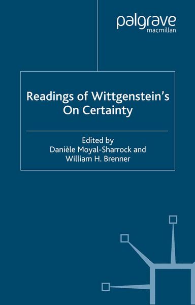 Produktbild: Readings of Wittgenstein&rsquo;s On Certainty