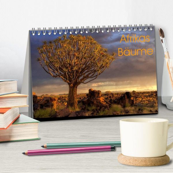 Produktbild: Afrikas B&auml;ume (Tischkalender 2026 DIN A5 quer), CALVENDO Monatskalender