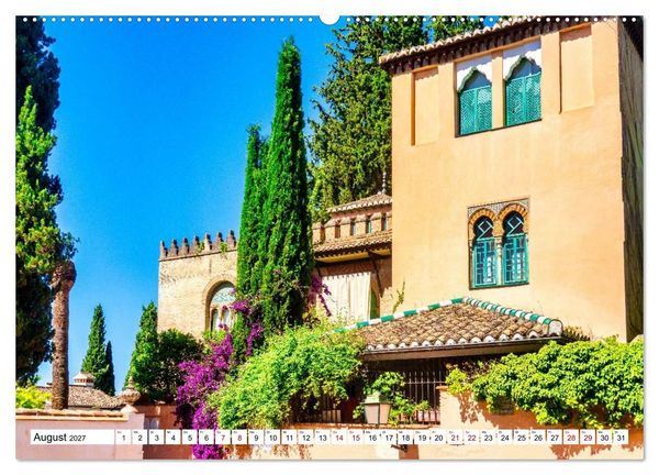Produktbild: Sonniges Andalusien (Wandkalender 2027 DIN A2 quer), CALVENDO Monatskalender