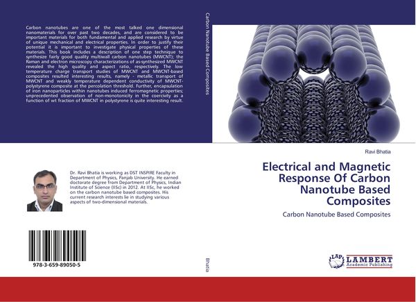 Produktbild: Electrical and Magnetic Response Of Carbon Nanotube Based Composites