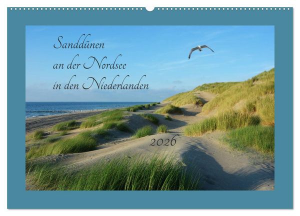 Produktbild: Sandd&uuml;nen an der Nordsee in den Niederlanden (Wandkalender 2026 DIN A2 quer), CALVENDO Monatskalender