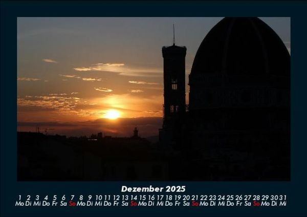Produktbild: Florenz 2025 Fotokalender DIN A5