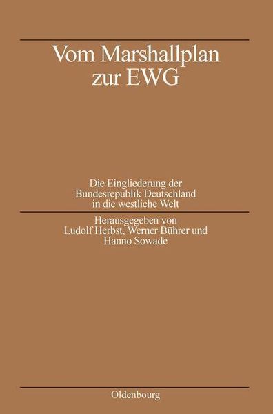 Produktbild: Vom Marshallplan zur EWG