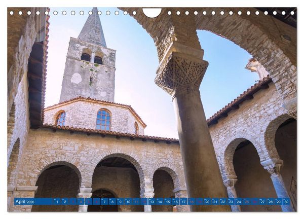 Produktbild: Istriens Westk&uuml;ste (Wandkalender 2026 DIN A4 quer), CALVENDO Monatskalender