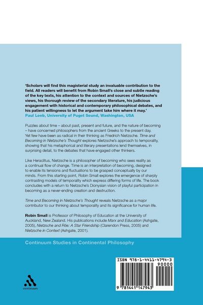 Produktbild: Time and Becoming in Nietzsche's Thought