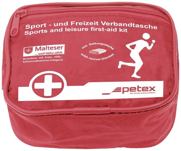 Produktbild: Petex 43930212 Verbandtasche Klettverschluss Kinder, Erwachsene, Baumaschinen, Freizeit (B x H x T) 115 x 70 x 155 mm 1 St.