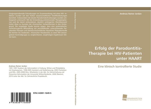 Produktbild: Erfolg der Parodontitis-Therapie bei HIV-Patienten unter HAART