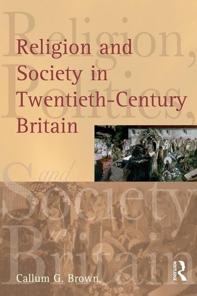 Produktbild: Religion and Society in Twentieth-Century Britain