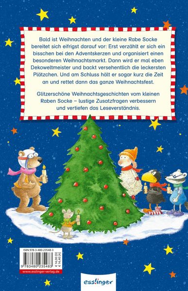 Produktbild: Der kleine Rabe Socke: Alles weihnachtet mit dem kleinen Raben Socke