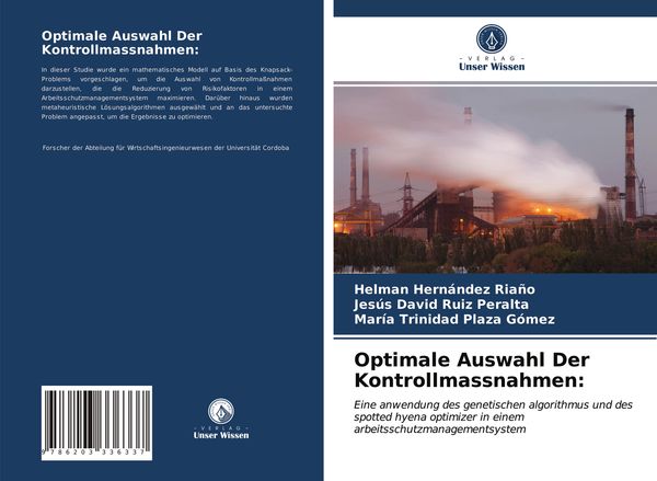 Optimale Auswahl Der Kontrollmassnahmen:, Taschenbuch von Helman Hernández Riaño , Jesús David Ruiz Peralta , María Trinidad Plaza Gómez, Verlag Unser
