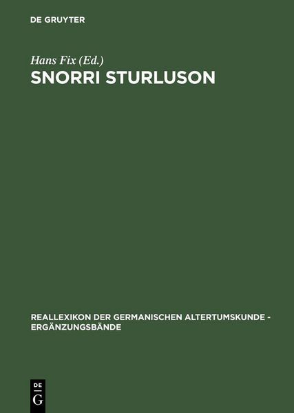 Produktbild: Snorri Sturluson