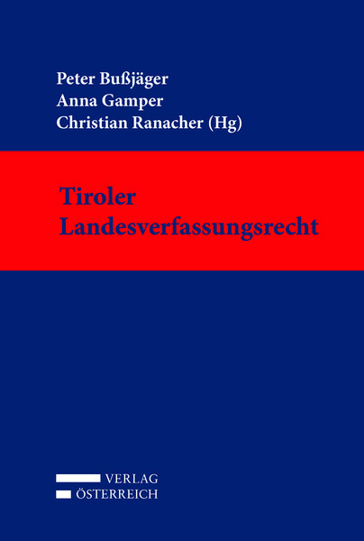 Produktbild: Tiroler Landesverfassungsrecht