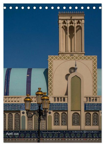 Produktbild: Grenzenloses Dubai (Tischkalender 2026 DIN A5 hoch), CALVENDO Monatskalender