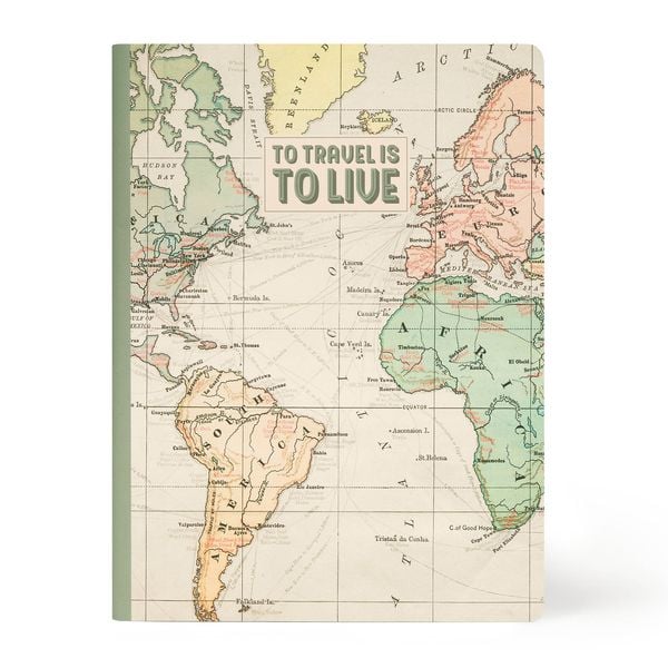 Produktbild: Legami Notizbuch liniert - Large - Travel