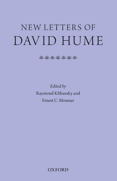 Produktbild: New Letters of David Hume