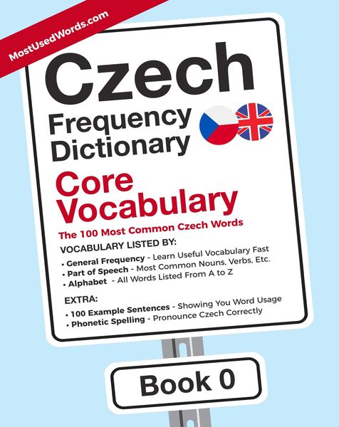 Produktbild: Czech Frequency Dictionary - Core Vocabulary - The 100 Most Common Czech Words - Book 0