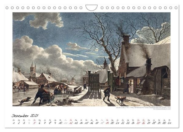 Produktbild: Im Mondschein. Malerische stille Nacht - Kunstkalender (Wandkalender 2027 DIN A4 quer), CALVENDO Monatskalender