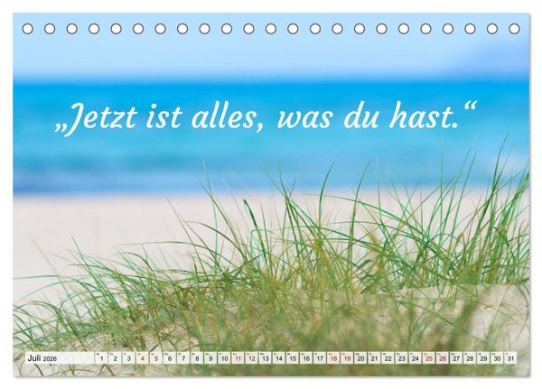Produktbild: Und der Zen-Meister sprach (Tischkalender 2026 DIN A5 quer), CALVENDO Monatskalender