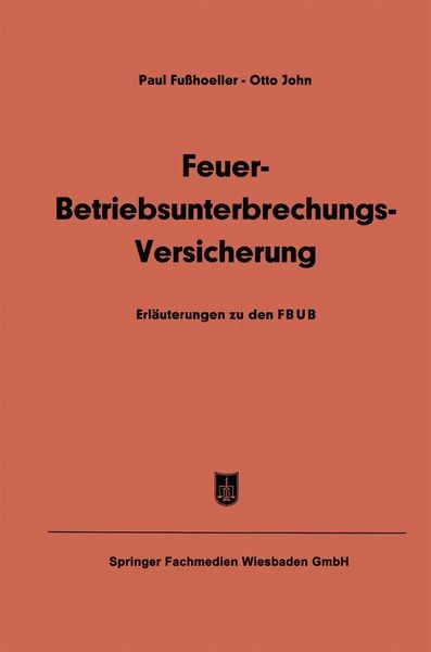 Produktbild: Feuer-Betriebsunterbrechungs-Versicherung
