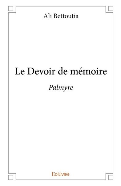 Produktbild: Le devoir de memoire