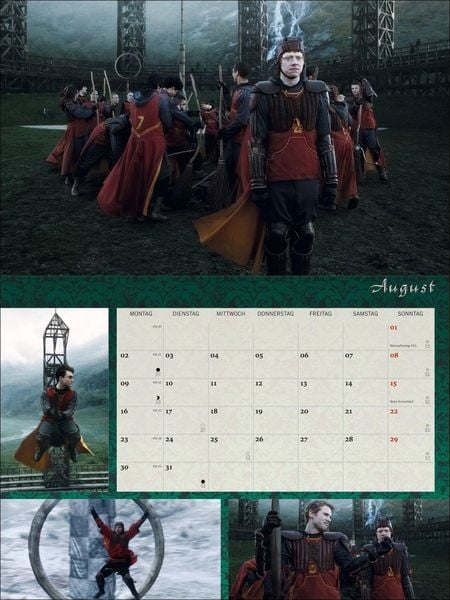 Produktbild: Harry Potter Broschur XL Kalender 2027