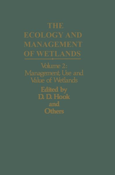 Produktbild: The Ecology and Management of Wetlands