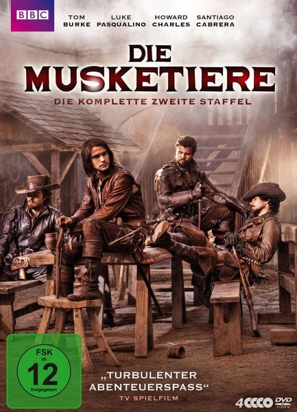 Produktbild: Die Musketiere - Die komplette zweite Staffel [4 DVDs]