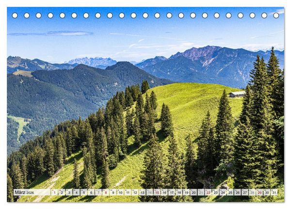 Produktbild: Magischer Tegernsee (Tischkalender 2026 DIN A5 quer), CALVENDO Monatskalender