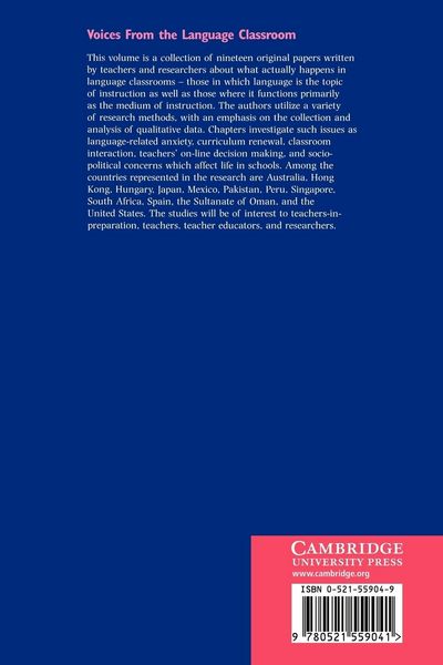 Produktbild: Voices from the Language Classroom