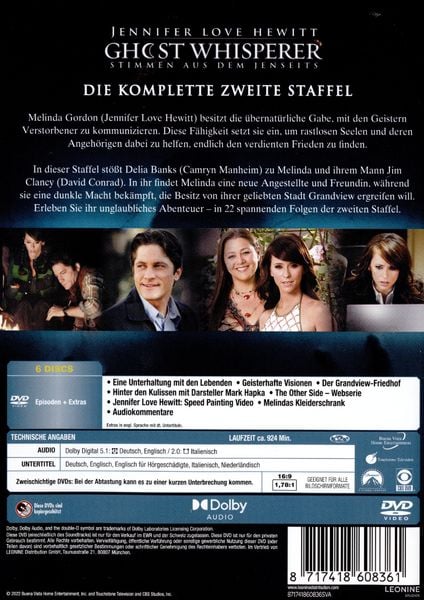 Produktbild: Ghost Whisperer - 2. Staffel [6 DVDs]