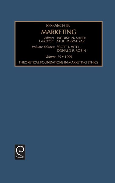 Produktbild: Theoretical Foundations in Marketing Ethics