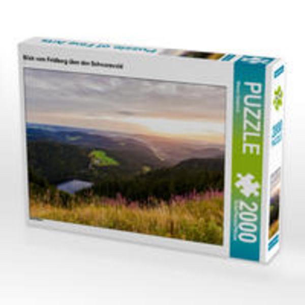 CALVENDO Puzzle Blick vom Feldberg über den Schwarzwald | 2000 Teile Lege-Größe 90x67cm Foto-Puzzle für glückliche Stunden