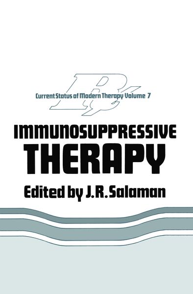 Produktbild: Immunosuppressive Therapy