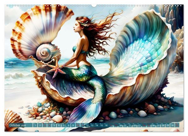 Produktbild: Conch queens (High Quality Premium Wall Calendar 2026 DIN A2 landscape),CALVENDO 12 Month Wall Calendar