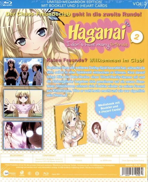 Produktbild: Haganai Vol.2
