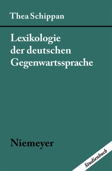 Produktbild: Lexikologie der deutschen Gegenwartssprache
