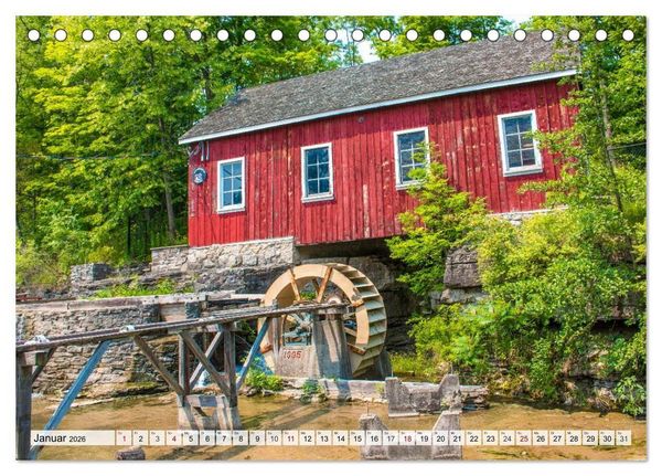 Produktbild: Faszination Kanada - Ontario (Tischkalender 2026 DIN A5 quer), CALVENDO Monatskalender
