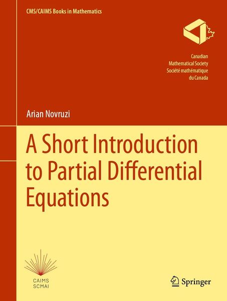 Produktbild: A Short Introduction to Partial Differential Equations