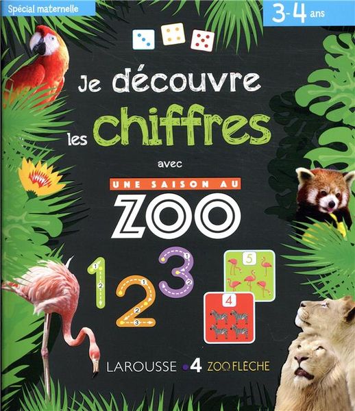 Produktbild: Je d&eacute;couvre les chiffres avec Une saison au zoo : 3-4 ans