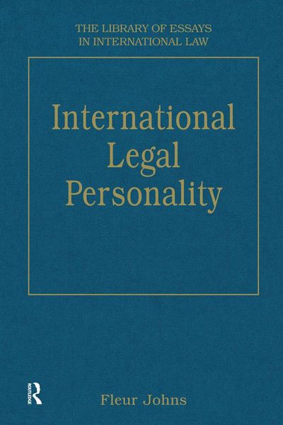 Produktbild: International Legal Personality