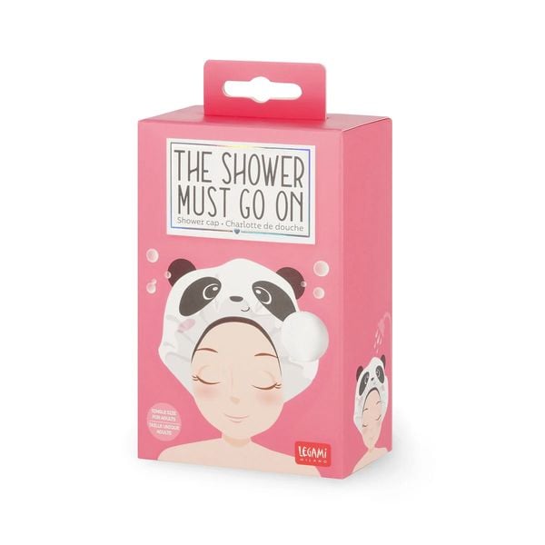 Produktbild: Legami Duschhaube - The Shower Must Go On - Panda