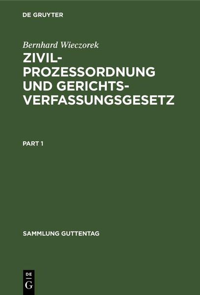 Produktbild: Zivilprozessordnung und Gerichtsverfassungsgesetz