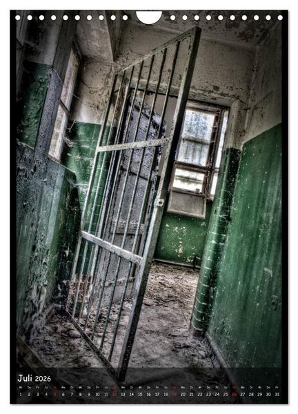 Produktbild: Lost Places II, Vergessene Orte (Wandkalender 2026 DIN A4 hoch), CALVENDO Monatskalender