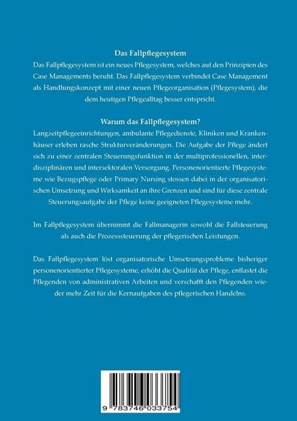 Produktbild: Das Fallpflegesystem