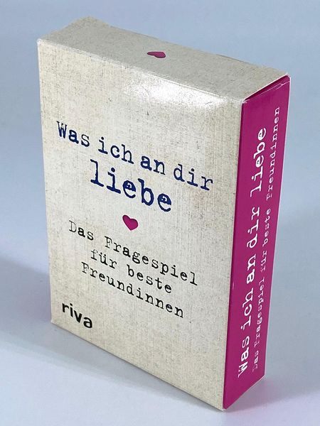 Produktbild: Was ich an dir liebe &ndash; Das Fragespiel f&uuml;r beste Freundinnen