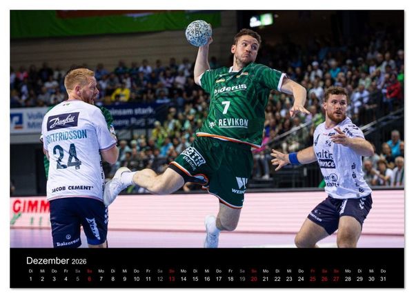 Produktbild: Kalender - HSG Wetzlar Handball Bundesliga Saison 2025/2026 (Wandkalender 2026 DIN A3 quer), CALVENDO Monatskalender